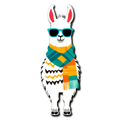 Meet the Coolest Llama in Town: The Trendy Fashion Icon You Can't Resist!