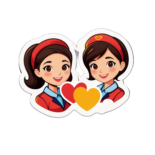 航班中的温暖情感