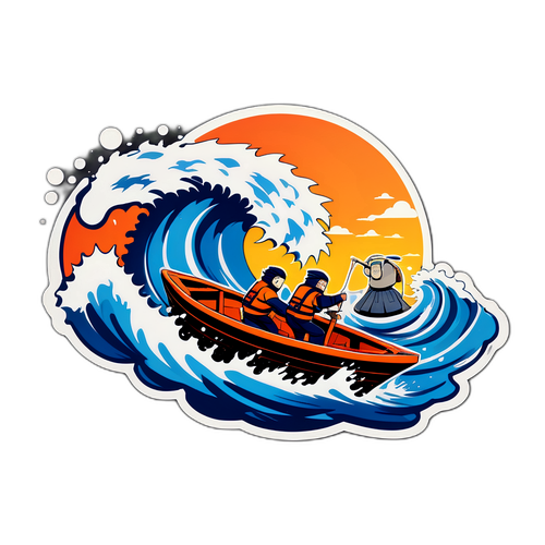 ナルトボートレースの thrilling シーン