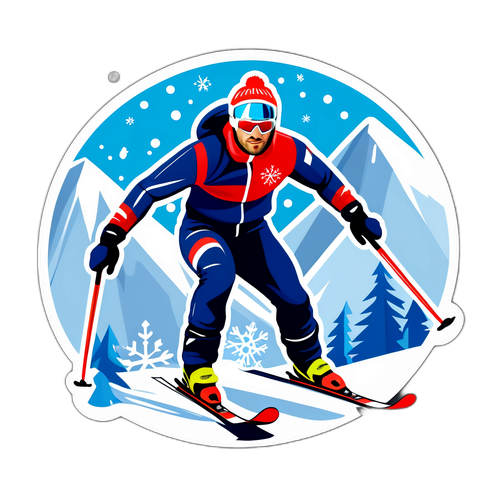 Petter Northug i skiren pose
