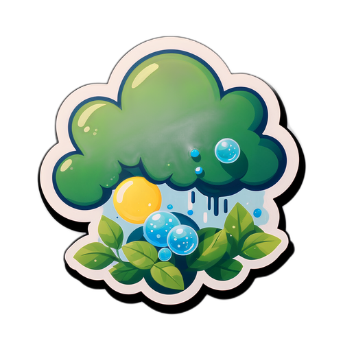 空氣品質主題貼紙