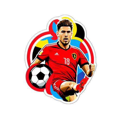 Sticker voor de Belgische Pro League