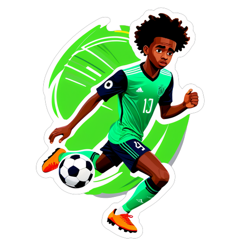 Watch Out! Angel Gomes Takes the Field: The Soccer Sensation Blazing Trails!