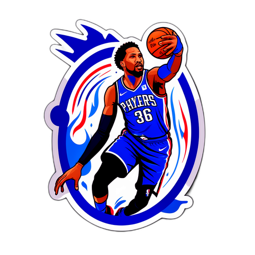 Mavericks vs. 76ers Game Highlights Sticker