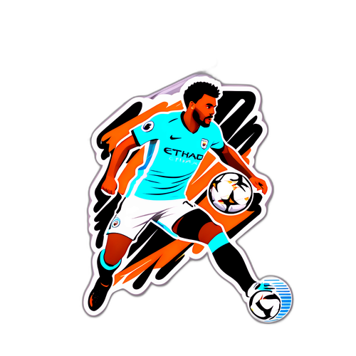 曼城對富勒姆動態貼紙