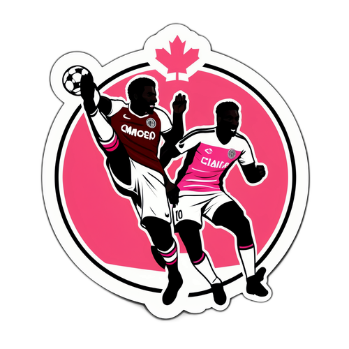 Stiker trận đấu giữa Toronto và Inter Miami