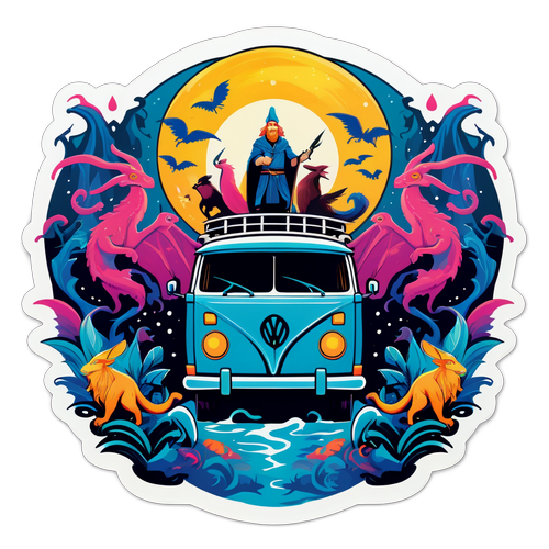 Van Veen im fantastischen, mythologischen Setting