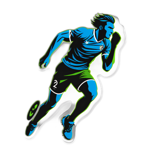 A dinamikus sportoló grafika