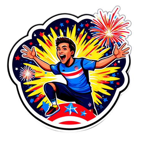 Arte de um fã empolgado do América