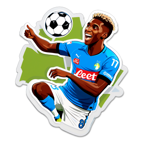 Victor Osimhen: Bintang Napoli yang Membakar Gelanggang! Penuh Kejayaan dan Semangat!