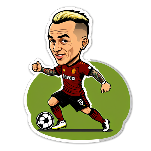 Kipande cha Sticker cha Radja Nainggolan