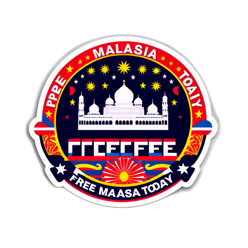 Rekaan Sticker Berani 'Free Malaysia Today'