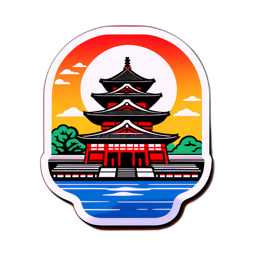 両国国技館のステッカー