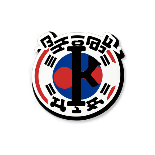 South Korean Flag Sticker