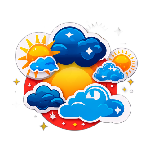 Sticker que predice el clima en Córdoba