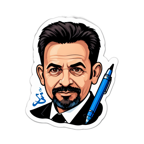 מדבקה של גילעד קריב