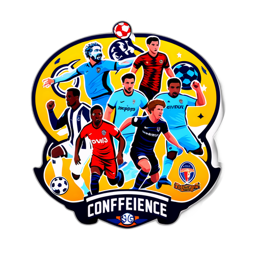 Inspirace pro nálepku z významných momentů Konferenční ligy