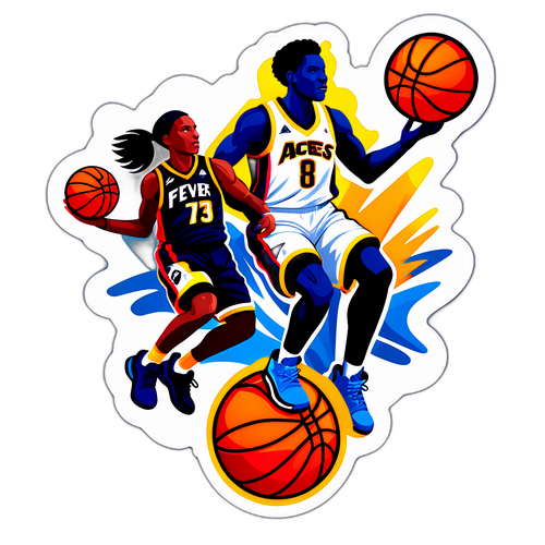 Sticker ng Fever vs Aces