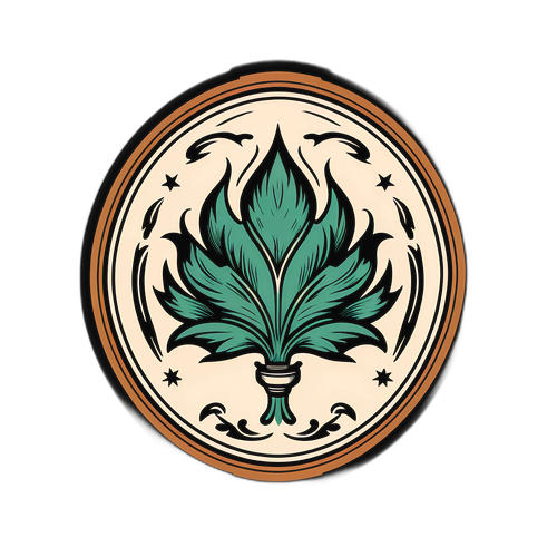 विंटेज स्टाइल 'BP' डिज़ाइन