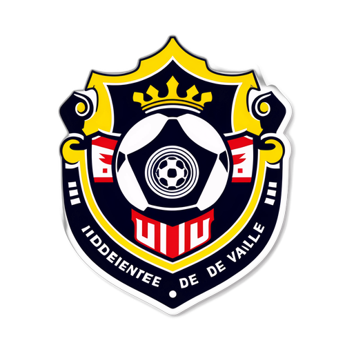 Diseño de un sticker con el escudo de Independiente del Valle