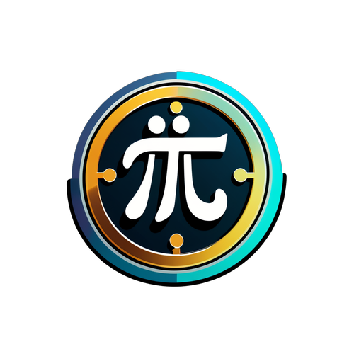 Pi Coin Logo Modern Tasarımı