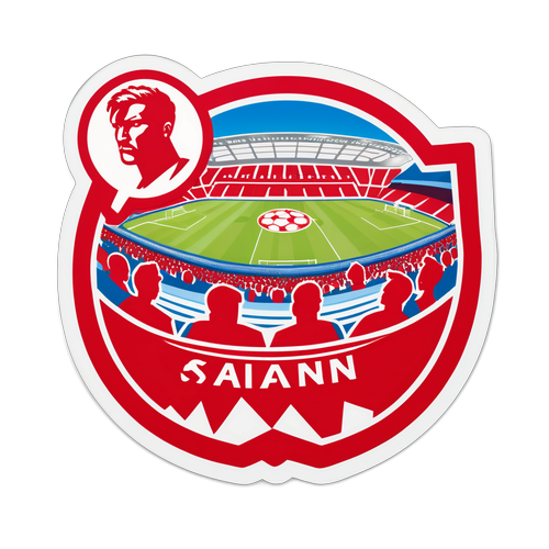 Sticker đội bóng Brann gặp RB Salzburg