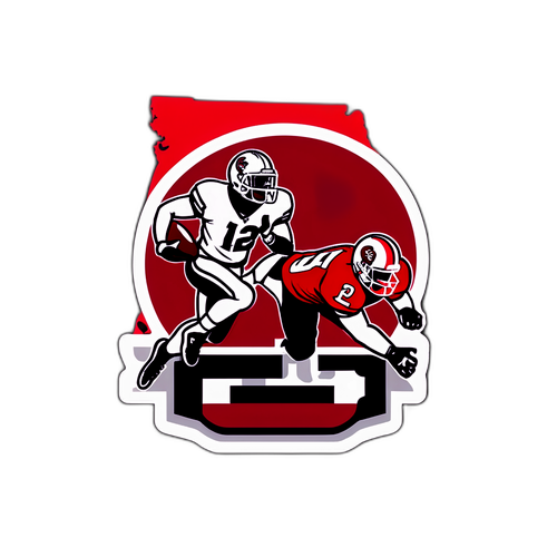 Florida State vs NC State Clash Sticker