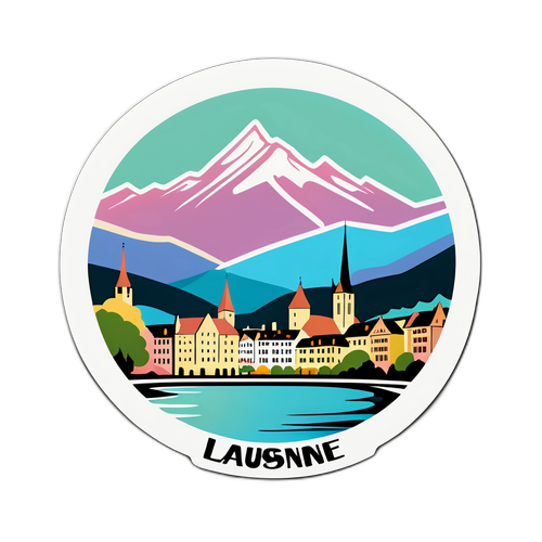 Stylizovaný design Lausanne