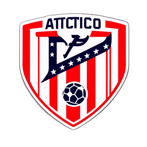 Sticker Logo Atletico Madrid