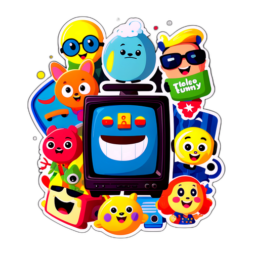 Zábavný televizní program s postavičkami