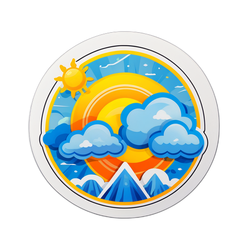 天氣主題貼紙