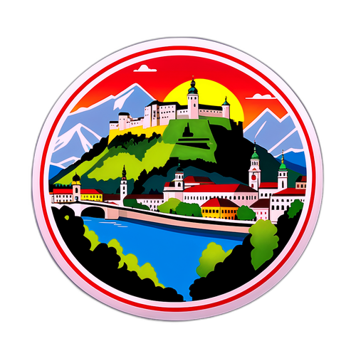 Salzburg'un Ünlü Görünümleri