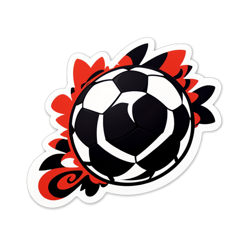 Adesivo Vibrante do Flamengo