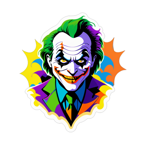 Joker w Psychedeliczny Sposób: Nieprzewidywalny Geniusz Czy Szalony Zbrodniarz?