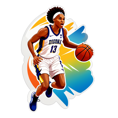 Dijonai Carrington Scoring Action Sticker