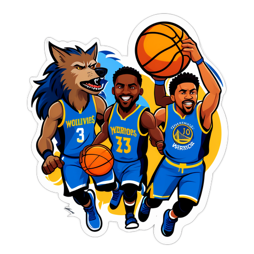 टिम्बरवॉल्व्स और वॉरियर्स का रोमांचक बास्केटबॉल खेल