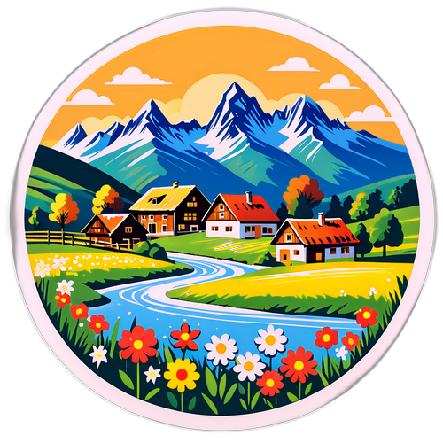 Paysaj rural din Austria