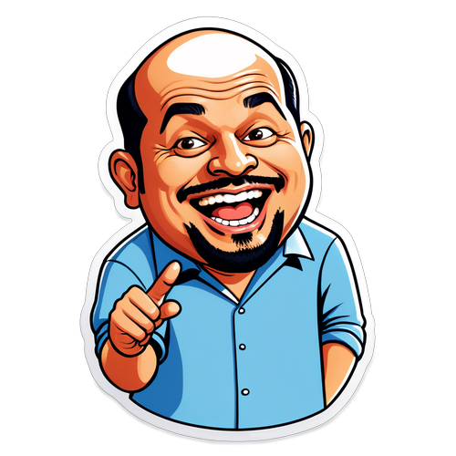 Sticker Humor Harith Iskander