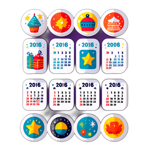 สติ๊กเกอร์วันหยุดปี 2026 กับตารางกิจกรรมที่น่าสนใจ