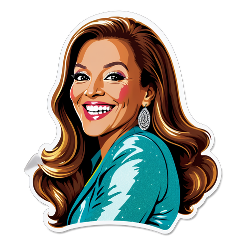 Patty Brard Glamour Sticker