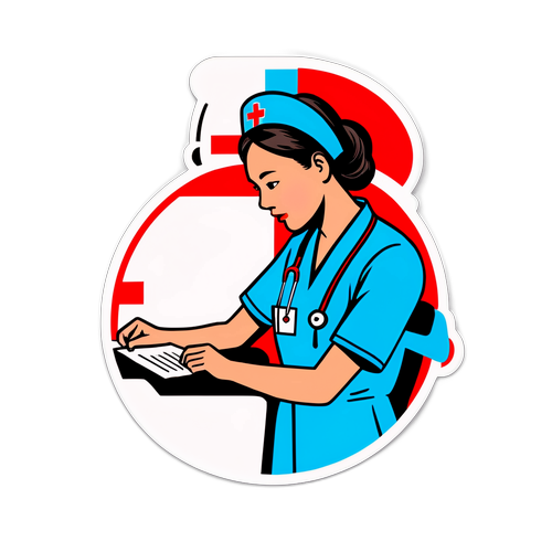 天津第一医院护士工作场景