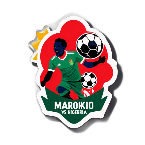 Marokko vs Nigeria: Fotballglede