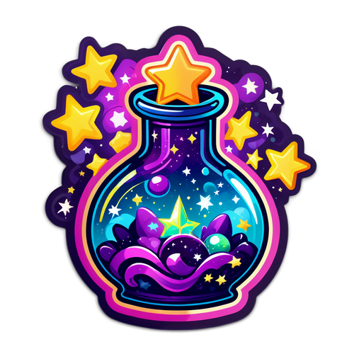 Magical Potion Bottle Sticker