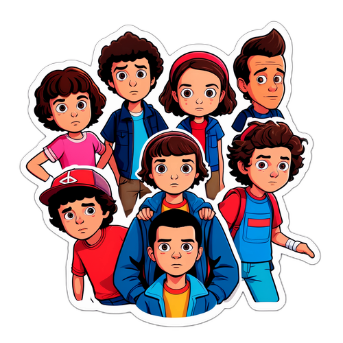 Stranger Things Mysterium Sticker