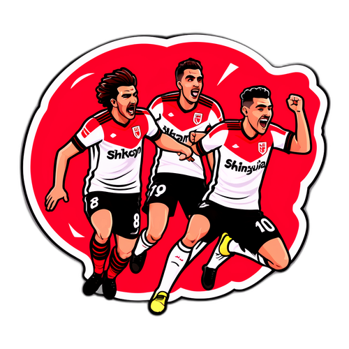 Aufregung des Spiels: Shkëndija gegen Samsunspor