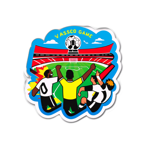 Ilustração de um jogo do Vasco