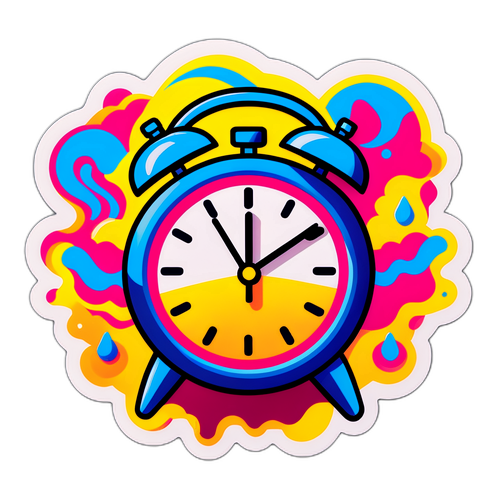 Alarm Clock na may Masiglang Disenyo