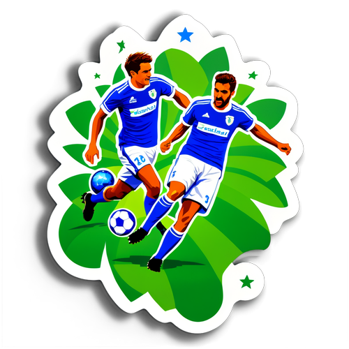 Návrh fotbalových samolepek pro zápas Espanyol – Betis