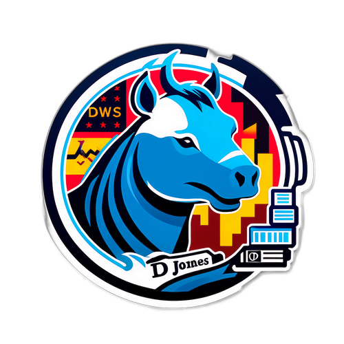 वित्त भोजन थीम वाला स्टिकर