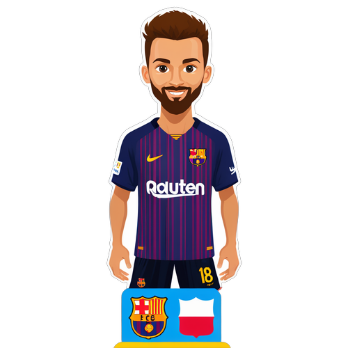 Thiết kế nhãn dán tương tác cho người hâm mộ tùy chỉnh cầu thủ yêu thích từ Valladolid và Barcelona